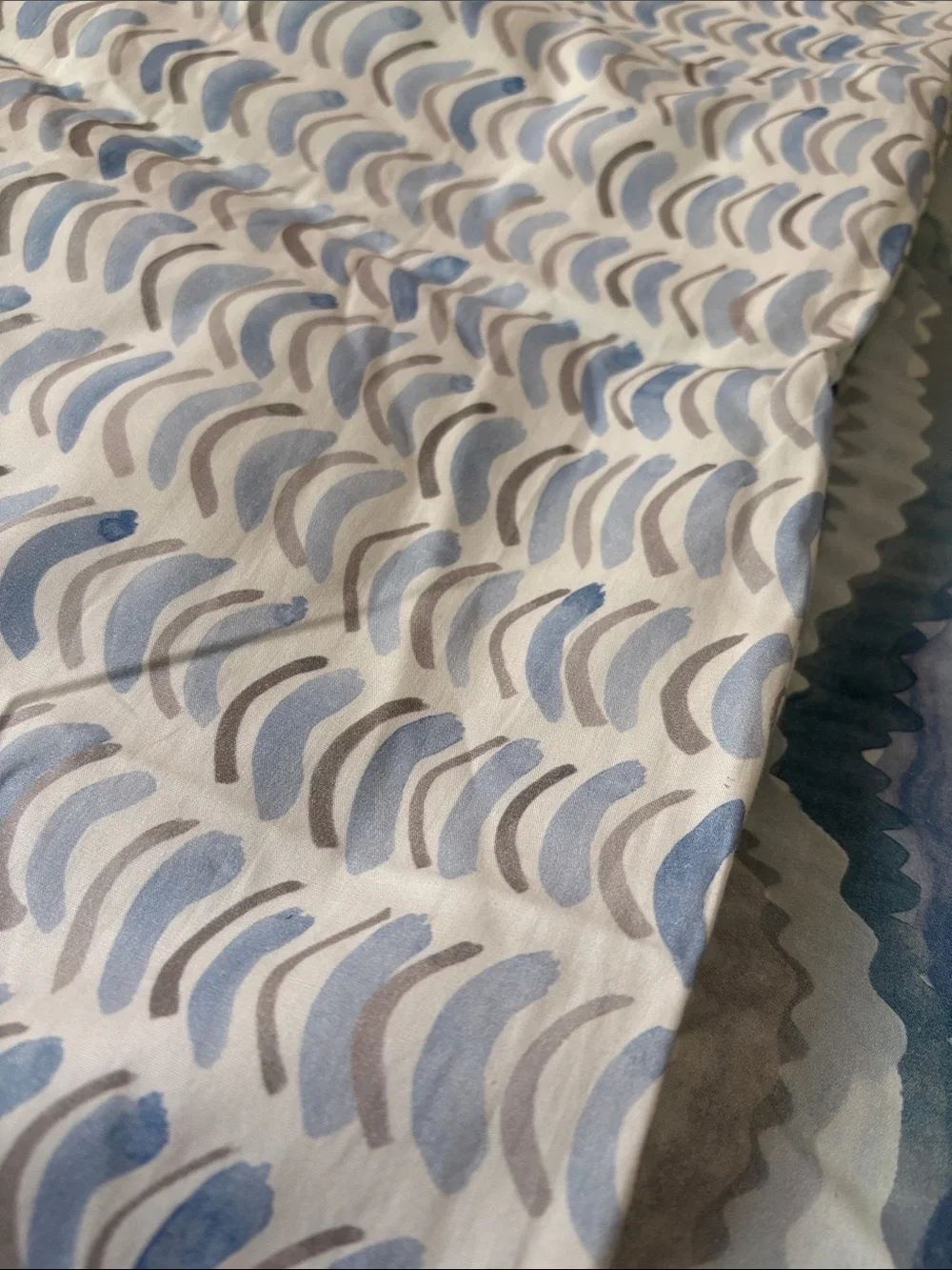 👁️ REBECCA ATWOOD X POTTERY BARN F/Q duvet set SURF